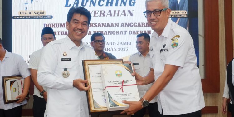 Bupati Muaro Jambi Launching DPA SKPD Muaro Jambi Tahun 2025