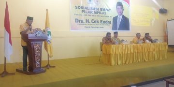 Sosialisasi Empat Pilar, Ini yang Disampaikan Cek Endra