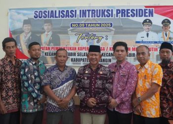 Wabup Merangin Buka Sosialisasi Inpres Nomor 09 tahun 2025 Tentang Percepatan Pembentukan Koperasi Desa/Kelurahan Merah Putih