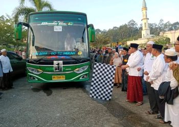 Bupat H M Syukur Melepas 197 CJH Merangin Kloter 20 