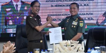 Personel TNI Siap Amankan Kejaksaan Tinggi Jambi dan Seluruh Kejaksaan Negeri