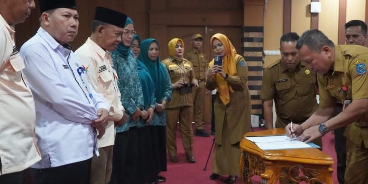 Wabup Merangin H A Khafidh Pimpin Rakor TPPS dan Launching ‘Genting’