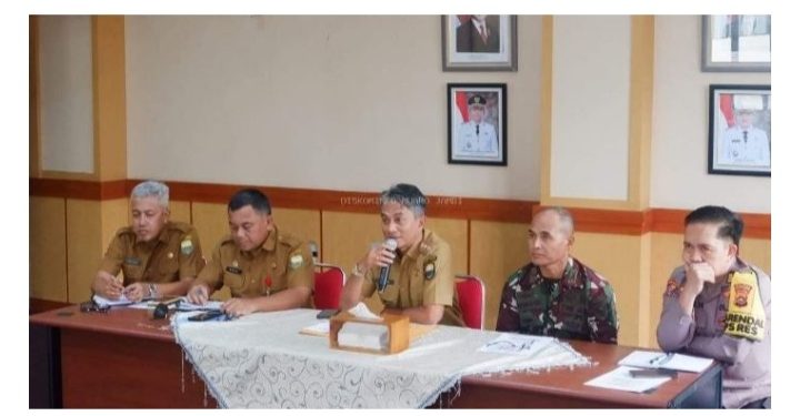 Wabup Muaro Jambi Pimpin Rakor Penanggulangan Bencana Hidrometeorologi