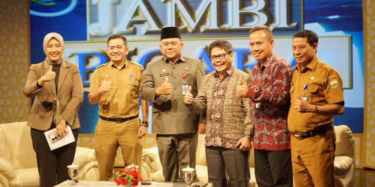 Sekda Muaro Jambi Jadi Narasumber di TVRI Jambi