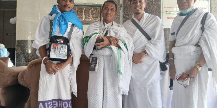 Jemaah Haji Kabupaten Merangin Tahun 2025 Berangkat Ke Arafah Melaksanakan Wukuf