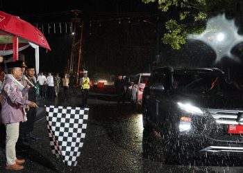 Pawai Takbiran Idul Adha 1446 H di Kabupaten Merangin tetap Berlangsung Meskipun Hujan 