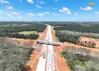Kementerian PU Kebut Penyelesaian Tol Betung – Tempino – Jambi, Progres 80 Persen