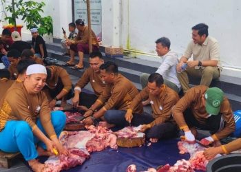 Idul Adha 1446 H, Kejati Jambi Sembelih 12 Ekor Sapi Kurban