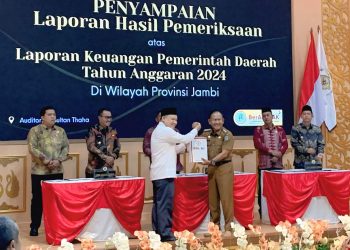 Pemkab Merangin Kembali Raih Opini WTP dari BPK RI 