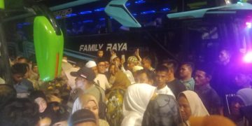 Jemaah Haji Kabupaten Merangin Tahun 2025 Kloter 20 Kembali Dengan Selamat 