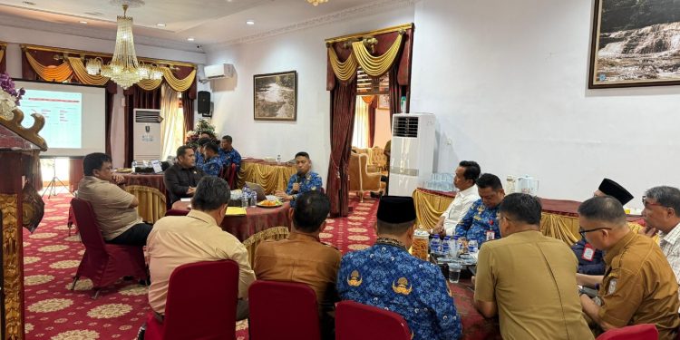 Tindak Lanjut MCSP KPK, Pemda Merangin Gelar Rapat Koordinasi 