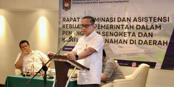 Ditjen Bina Adwil Kemendagri Fasilitasi Daerah Tangani Sengketa dan Konflik Pertanahan 