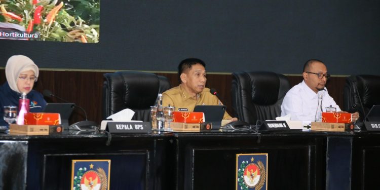 Wamendagri Wiyagus Ingatkan Pemda Waspadai Kenaikan Harga Emas, Pangan dan Inflasi Tertinggi, Salahsatunya Jambi