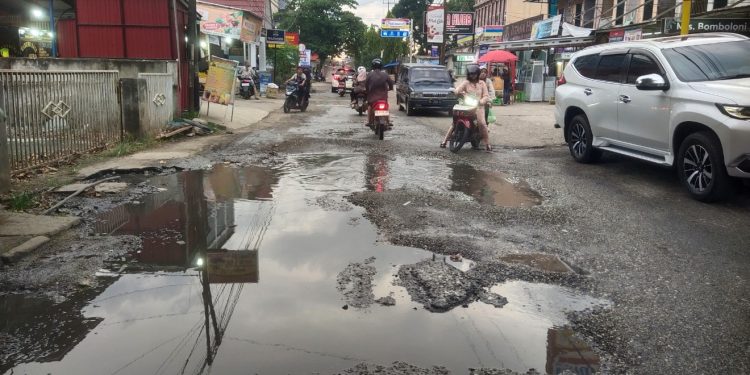 Jalan Rangkayo Hitam Merangin akan Segera diperbaiki, Tahap Awal Perbaikan Drainase