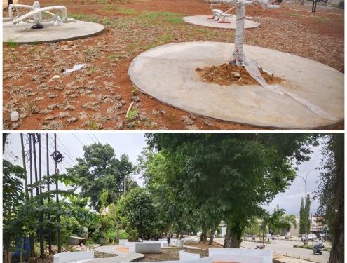 Kadis LH Merangin Syafrani : Untuk Menambah Ruang Terbuka Hijau Taman Baru dibangun dibeberapa Lokasi 