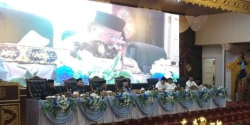 Rapat Paripurna Istimewa Peringati HUT Kabupaten Merangin Ke-76 dihadiri Menko Pangan Zulkifli Hasan 