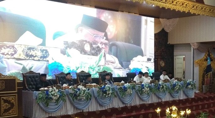 Rapat Paripurna Istimewa Peringati HUT Kabupaten Merangin Ke-76 dihadiri Menko Pangan Zulkifli Hasan 