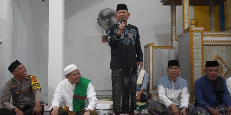 Wabup Merangin Khafidh Moein Awali Safari Ramadan di Tabir Barat 