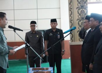 Bupati Merangin M. Syukur Lantik Dewan Pengawas RSUD Kol. Abundjani