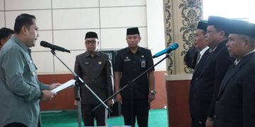 Bupati Merangin M. Syukur Lantik Dewan Pengawas RSUD Kol. Abundjani