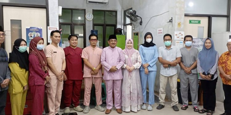 Bupati Kunjungi RSUD Saat Idulfitri, Berikan Dukungan kepada Pasien