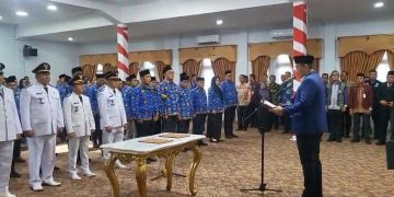 Bupati Merangin M. Syukur Lantik 80 Pejabat Eselon III dan IV, Ini Daftarnya
