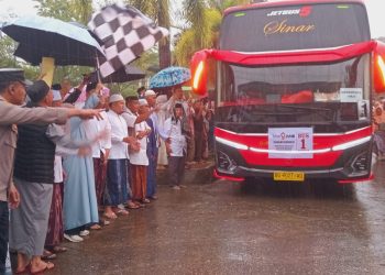 Pemkab Merangin Lepas Keberangkatan Jamaah Haji Kloter Pertama 
