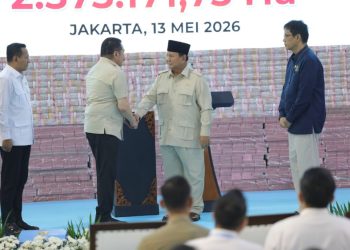 Kejagung Serahkan Uang Total Rp10,2 Triliun dan Penguasaan Kembali Kawasan Hutan Tahap VII oleh Satgas PKH