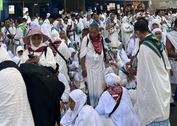 380 Jamaah Haji Kabupaten Merangin  Berangkat ke Padang Arafah Melaksanakan Wukuf