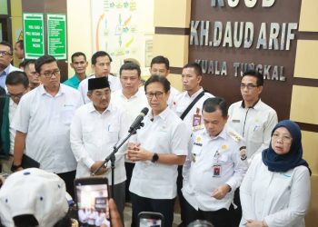 Sambut Menkes dan Gubernur Jambi, Bupati Anwar Sadat Dorong Penguatan Layanan Kesehatan di Tanjab Barat