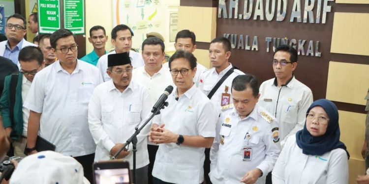Sambut Menkes dan Gubernur Jambi, Bupati Anwar Sadat Dorong Penguatan Layanan Kesehatan di Tanjab Barat