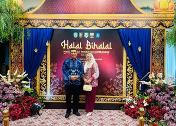 Wabup Katamso Hadiri Halal Bihalal Masyarakat Perantau Sumbagsel