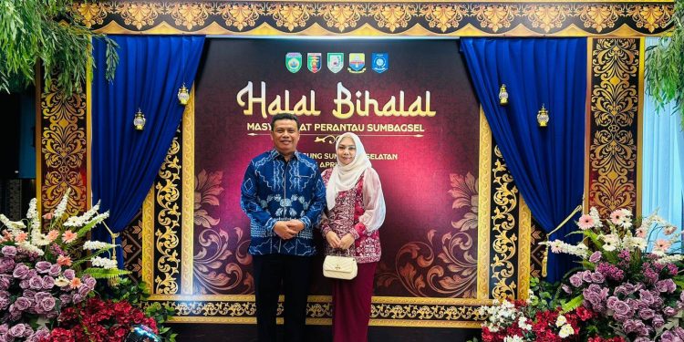 Wabup Katamso Hadiri Halal Bihalal Masyarakat Perantau Sumbagsel