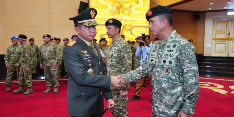 Panglima TNI Pimpin Serah Terima Jabatan Strategis TNI, Salahsatunya Kapuspen TNI