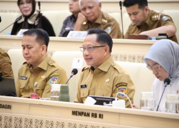 Rapat Bersama DPR RI, Mendagri Uraikan Solusi Penataan PPPK di Daerah 