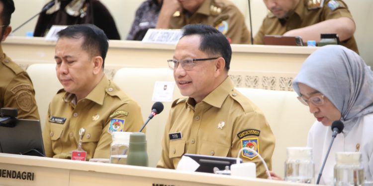 Rapat Bersama DPR RI, Mendagri Uraikan Solusi Penataan PPPK di Daerah