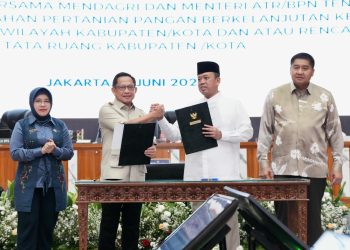 Menteri ATR/Kepala BPN dan Mendagri Keluarkan Surat Edaran, Integrasikan LP2B ke Dalam RTRW dan RDTR