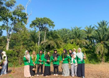 Peduli Lingkungan agar Tetap Hijau, Fakultas Syariah UINFAS Bengkulu Tanam Pohon Kelapa dan Bibit Tanaman