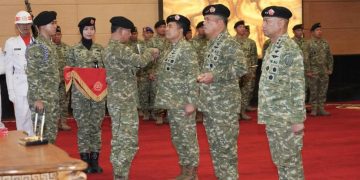Mabes TNI Gelar Sertijab Dansesko TNI dan Pangkogabwilhan II