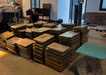 Satlap Tri Cakti dan Satgas Gabungan Amankan Lokasi dan Penimbunan Balok Timah di Kepulauan Bangka Belitung