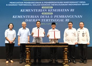 Tingkatkan Pelayanan Kesehatan di Desa, Kementerian Desa PDT Gandeng Kemenkes