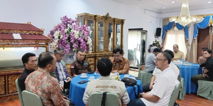 Pemkab Merangin Gelar Diskusi Bersama Tim Pra-Revalidasi Kawasan Geopark