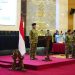 Irjen TNI Laksdya Hersan Pimpin Laporan Korps Kenaikan Pangkat 105 Pati TNI