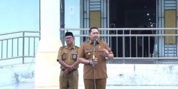 Bupati H. Syukur :  Absen Elektronik ASN Merangin Langsung Terhubung ke BKD