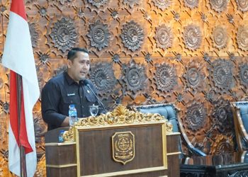 Bupati Merangin M Syukur Sampaikan Tanggapan APBD Tahun 2025 di Rapat Paripurna DPRD