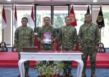 Panglima TNI Pimpin Pengesahan Doktrin “Perisai Trisula Nusantara”, Tegaskan Adaptasi TNI Hadapi Perang Modern