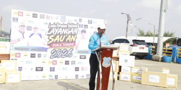 Bupati Anwar Sadat Buka Lomba Sauk’an Layangan, Hidupkan Kembali Permainan Tradisional