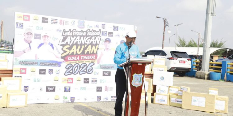 Bupati Anwar Sadat Buka Lomba Sauk’an Layangan, Hidupkan Kembali Permainan Tradisional
