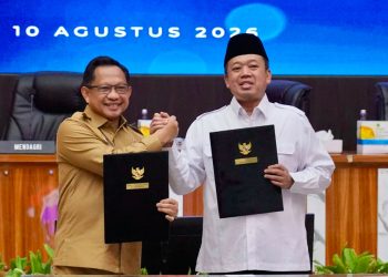 Mendagri dan Menteri ATR/BPN Teken Surat Edaran Bersama tentang Layanan BPHTB