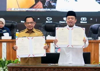 Menteri ATR/Kepala BPN dan Mendagri Sepakati Pengintegrasian NIB dan NOP